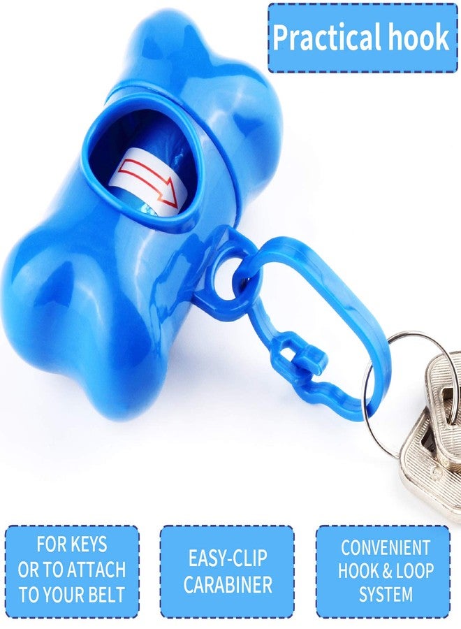 Arroyner 10 Pack Bone Shaped Poop Bag Dispenser Pet Waste Disposal Bag Dispenser (Random Color) - Image 5